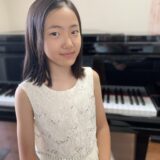 黒田夏那海さん（ピアノ部門小学4年生の部第1位）第45回全日本ジュニアクラシック音楽コンクール入賞者インタビュー