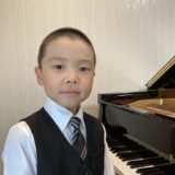 市川惺道さん（ピアノ部門小学4年生の部第1位）第47回全日本ジュニアクラシック音楽コンクール入賞者インタビュー